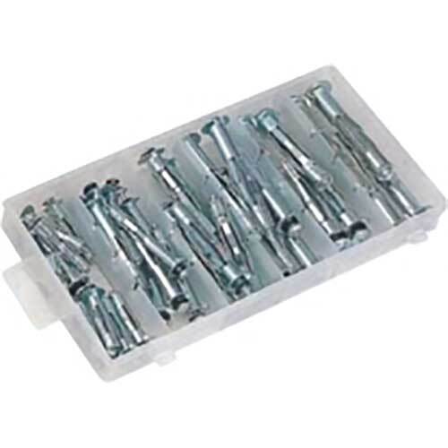 Grip® Molly Bolt Set (Anchor Bolt) Set, 40 Pieces