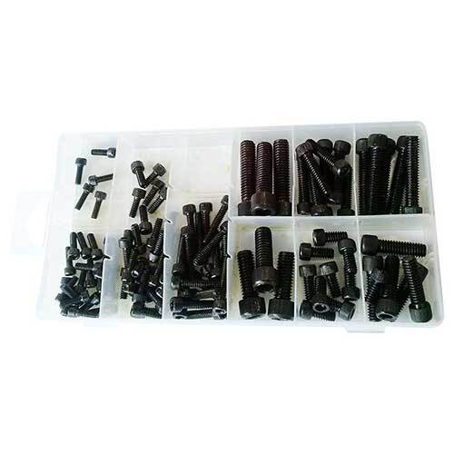 Grip® Hex Cap Screw Assortment Set, 106 Pieces