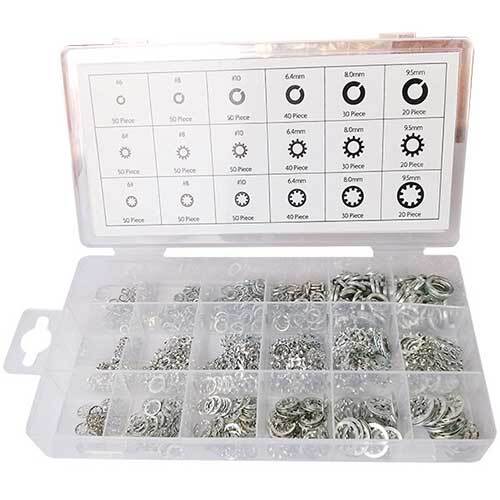 Grip® Washer Assortment Set, 720 Pieces