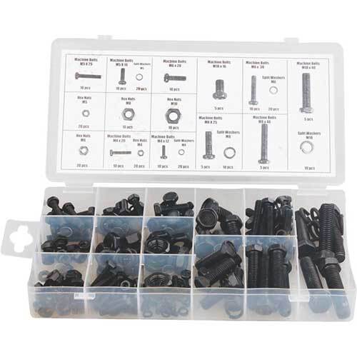 Grip® Nut and Bolt Assortment Metric Set, 240 Pieces