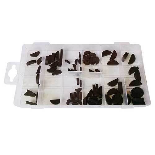 Grip® Woodruff Key Stock Assortment Metric Set, 80 Pieces
