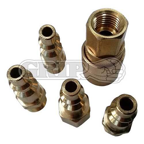 Grip® Brass Quick Coupler Set, 5 Pieces