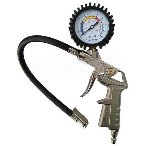 Grip® Pistol Grip Tyre Inflator with Dial Gauge