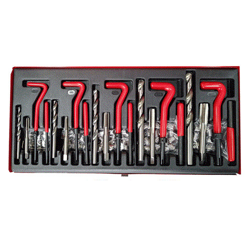 Grip® Metric Thread and Helicoil Repair Kit, 131 Pieces