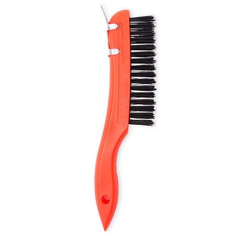 Grip® 35mm Steel Wire Brush with Scraper