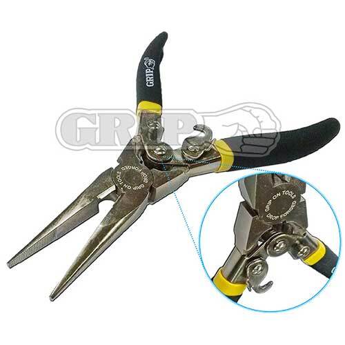 Grip® 200mm Double Joint Long Nose Plier