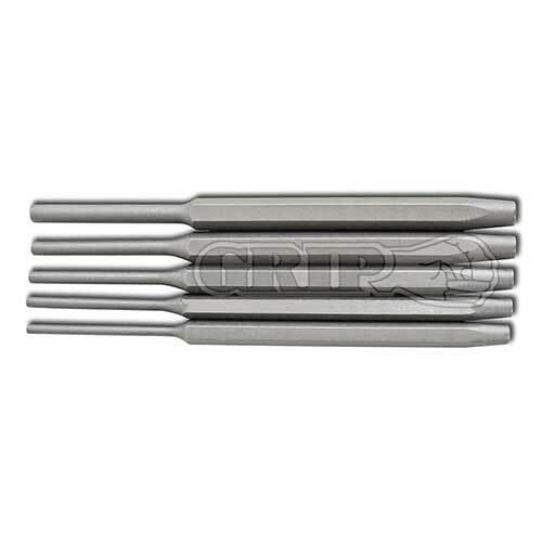Grip® Long Pin Punch Set, 5 Pieces