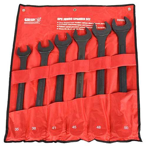 Grip® Jumbo Wrench Metric Set, 6 Pieces
