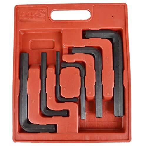 Grip® Jumbo Hex Key Metric Set, 6 Pieces