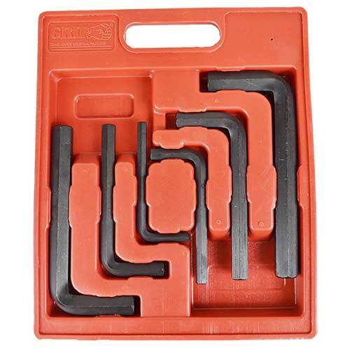 Grip® Jumbo Hex Key Imperial Set, 6 Pieces