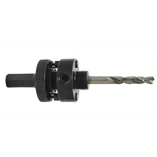 Insize Arbor for Bi-Metal Holesaw Size 32-200mm, 7/16" HEX Shank