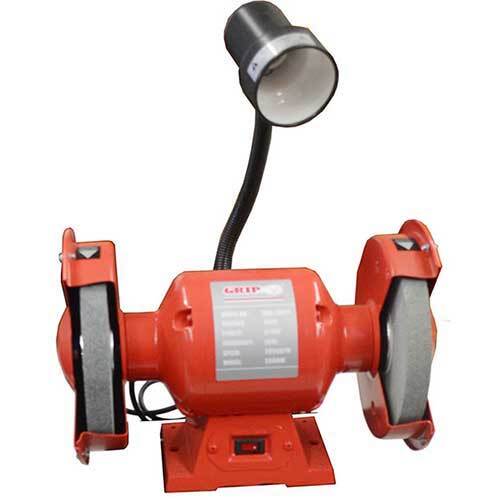 Grip® 200mm Bench Grinder with Lamp 550 Watt with 10Amp Plug