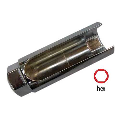 Auzgrip 3/8" Sq. Dr. 22mm 6Pt Oxygen Sensor / Vacuum Socket