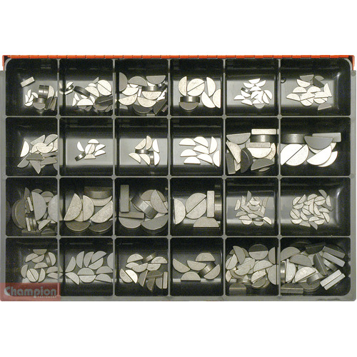 Champion CA2177 Woodruff Key Assortment Kit, 341 Pcs