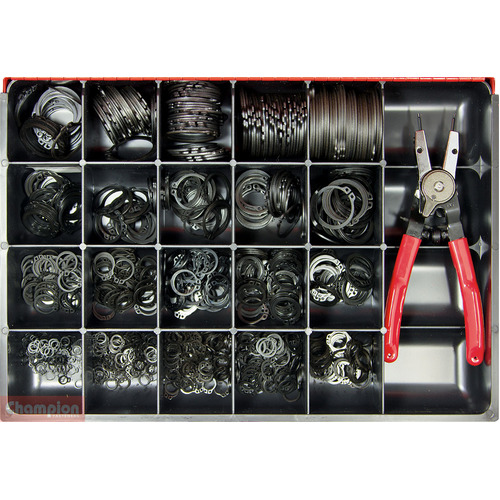 Champion CA5015 External Circlip Metric Assortment Kit
