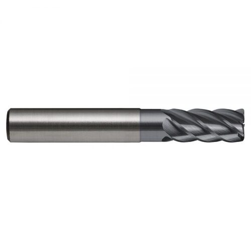 Sutton E4740605 6 x 57mm 5 Flute Corner Radius Endmill 0.5° Carbide Xceed HA