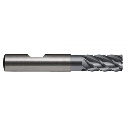 Sutton E4750605 6 x 57mm 5 Flute Corner Radius Endmill 0.5° Carbide Xceed HB
