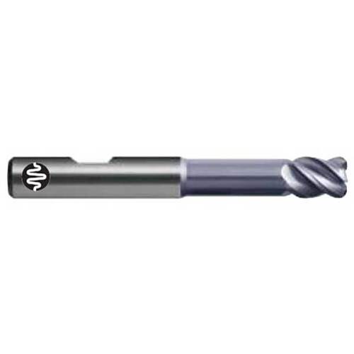 Sutton E4310803 8 x 68mm 4 Flute Corner Radius Endmill 0.3° VHM AlCrN Long HB