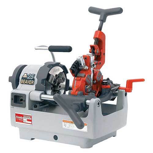 Asada B25-AT (Auto) Pipe & Bolt Threading Machine 350W, 1- Phase, 52 RPM