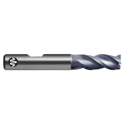 Sutton E4251000 10 x 72mm 3 Flute Endmills Carbide AlCrN Long HB
