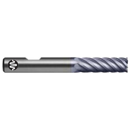 Sutton E4350600 6 x 62mm 6 Flute Endmill Carbide Extra Long HB