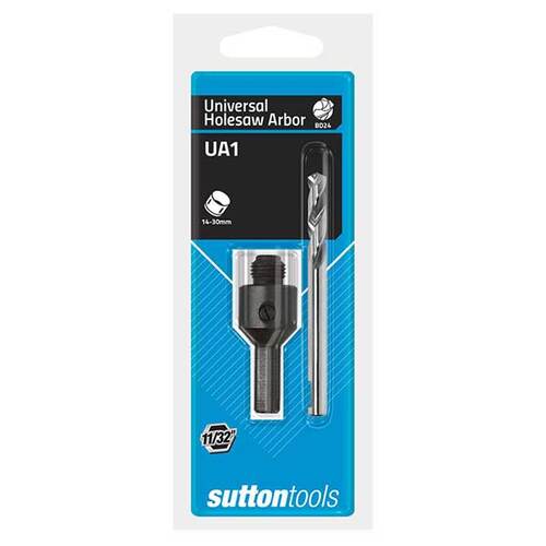 Sutton H112UA1 Universal Arbor Holesaw 14 - 30mm