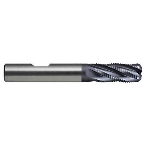 Sutton E2551025 10 x 72mm 4 Flute Corner Radius Roughing Endmill 2.5° - AlCrN