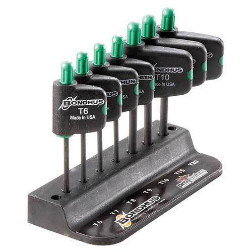 Bondhus BD34445 Torx Flag Tool Set (T60 - T20) 7 Pieces