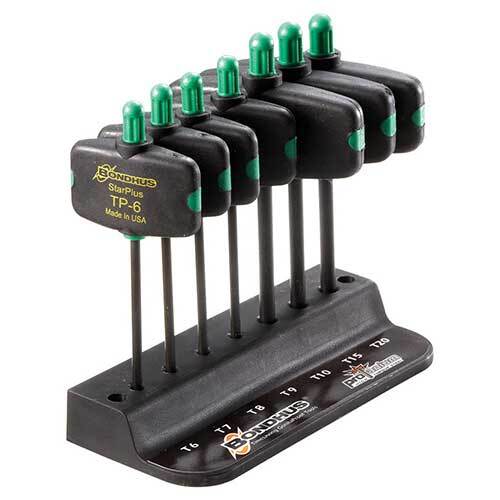 Bondhus BD34745 Torx Wing Tool Set (T6 -T20) 7 Pieces