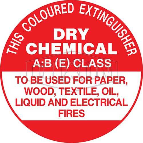 Dixon EXT-ABESIGN 190mm x 190mm BE Identification Sign