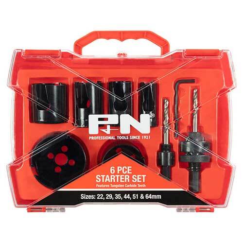 P&N 166044664 Hole Saw Starter Set 6 piece TCT