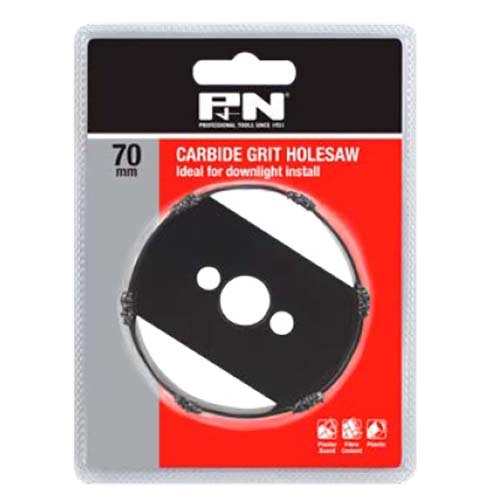 P&N 166044673 70mm Holesaw Carbide Grit Downlight