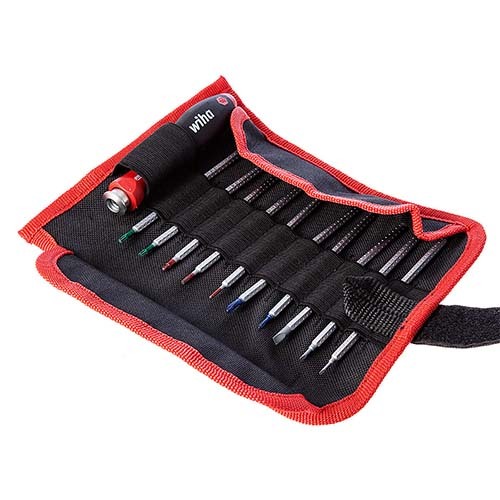 Wiha System 4 Screwdriver Reversible Blade Set, 11 Pieces - 27820(269T1101)