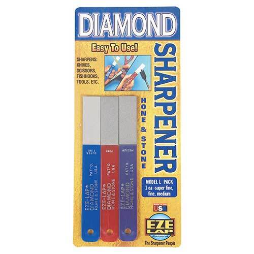 Eze-Lap L PAK3 Set SF / F / M Diamond Hone 3 Piece