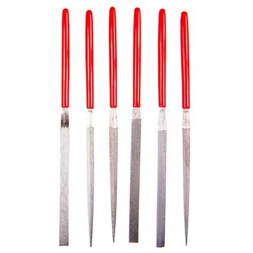 Eze-Lap 607C Needle File Coarse Set 6 Pieces