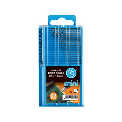 PG Mini M.6100 1.6mm HSS Drill Bit Pack of 20
