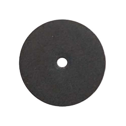 PG Mini M.4595 22 x 3mm Brown Rubber Polishing Disc Pack of 2