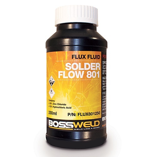 Bossweld Soft Soldering Flux (Liquid) - 250ml