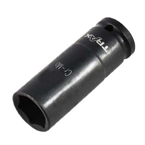 Trax IS-127/16L 7/16", 1/2" Drive Long Impact Socket