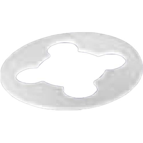 20 x 0.5mm Metric Holding Washer Natural Nylon - Pack of 100