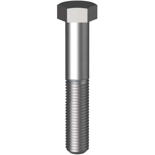 M8 x 1 x 35mm Metric Fine Hex Bolt Class 8.8 Zinc Plated  - Pack of 200