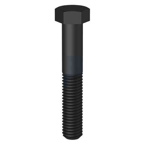 M14 x 35mm Metric Fine Track Bolt Hex Grade 9 Plain  - Pack of 100