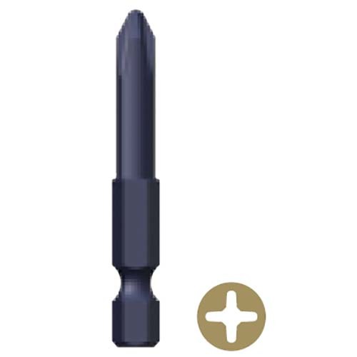 PH1 x 150mm Power Phillips Standard Dr. Bit 1/4" S2 Alloy Steel  - Box of 25