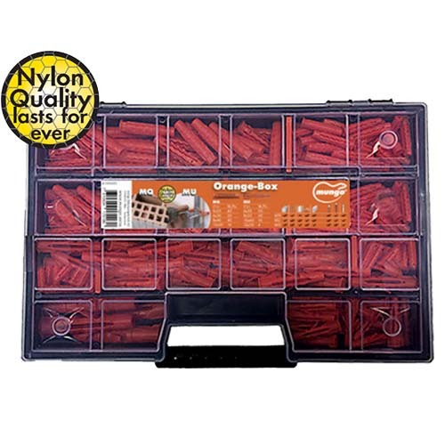 Mungo MOB Nylon Plug Polyamide PA6 Orange Box