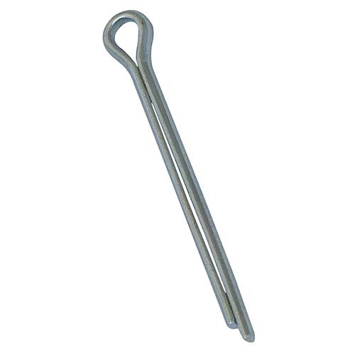 M1.6 x 10mm Metric Split Pin Mild Steel Zinc Plated Pack of 200
