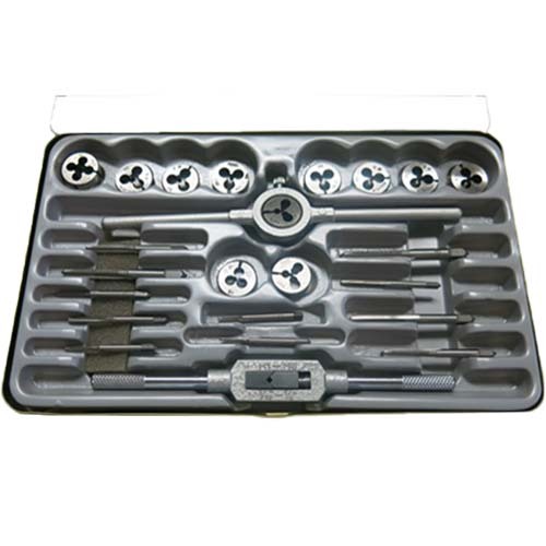 Trax SKC-829BA10 24Pc British Association Tap & Die Set