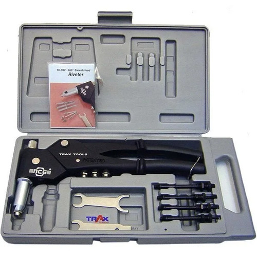 Trax ARX-S905 Swivel Head 3/16” Hand Riveter & M6 Blind Nut Tool