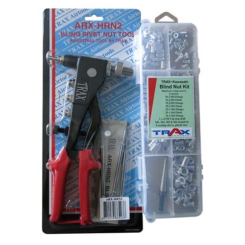 Trax ARX-BNK Blind Rivet Nut Kit with Step Drill