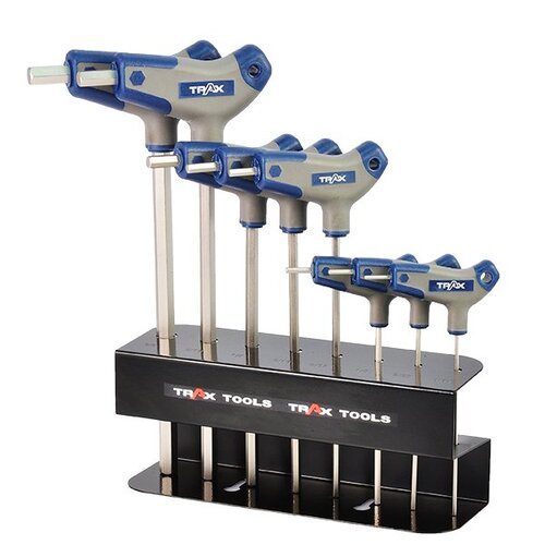 Trax ARX-HKS8 Imperial T-Handle  Hex Key Set, 8Pcs Set