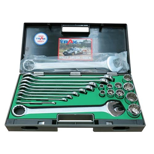 Trax 21Pcs BSW Whitworth Socket & Spanner Set ARX-BSW21P